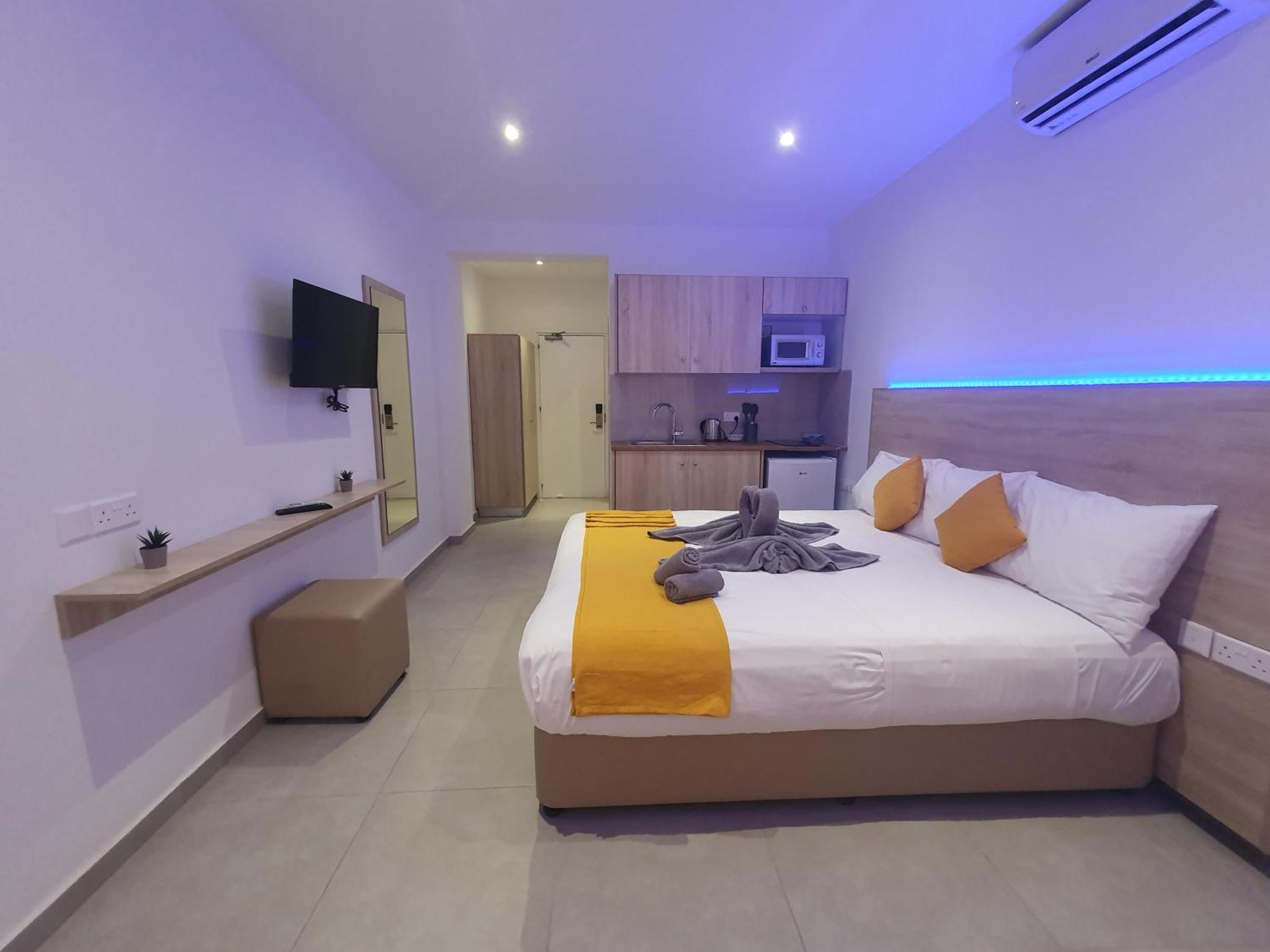 Lägenhetshotell Sun Plaza - Adults Only Ayia Napa